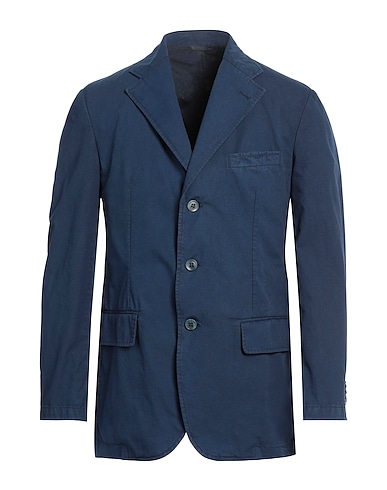 LUBIAM Blazer Navy blue 100% Cotton