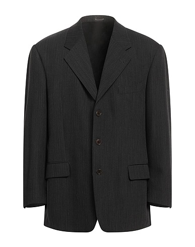 LUBIAM Blazer Antracite 100% Lana Vergine