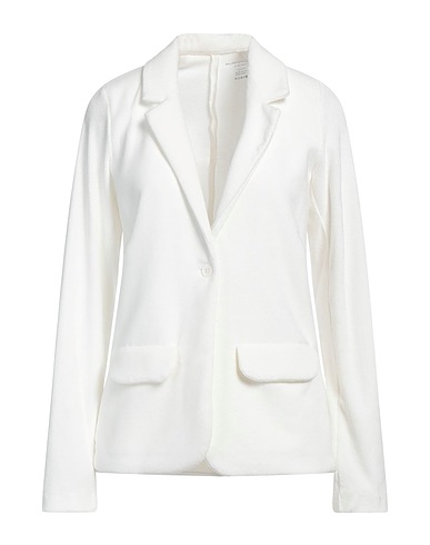 MAJESTIC FILATURES Giacca Bianco 50% Cotone, 50% Modal