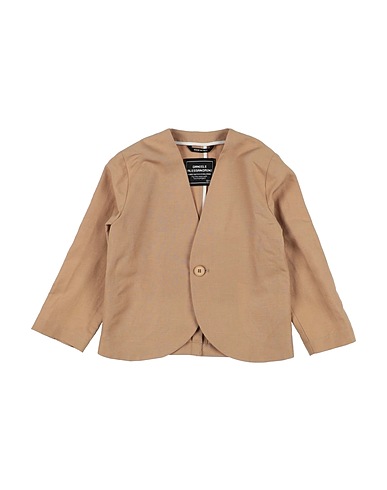 DANIELE ALESSANDRINI Blazer Camel 65% Viscose, 35% Linen