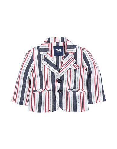 MANUELL & FRANK Blazer White 50% Linen, 30% Cotton, 20% Polyester