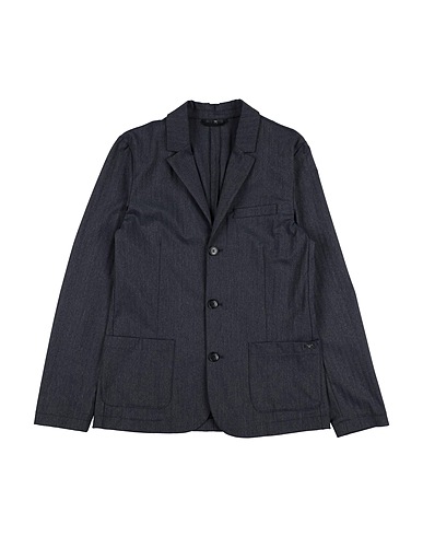 EMPORIO ARMANI Blazer Midnight blue 64% Polyester, 33% Viscose, 3% Elastane