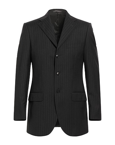 LUBIAM Blazer Charcoal 100% Virgin Wool