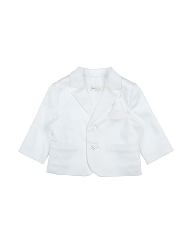 BIMBALÒ Blazer White 97% Cotton, 3% Elastane