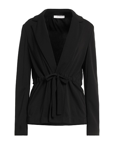 MAX MARA Blazer LEISURE Black 48% Viscose, 47% Polyester, 5% Polyamide