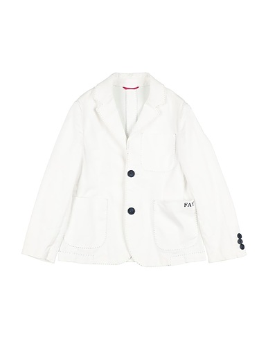FAY Blazer Bianco 97% Cotone, 3% Elastan