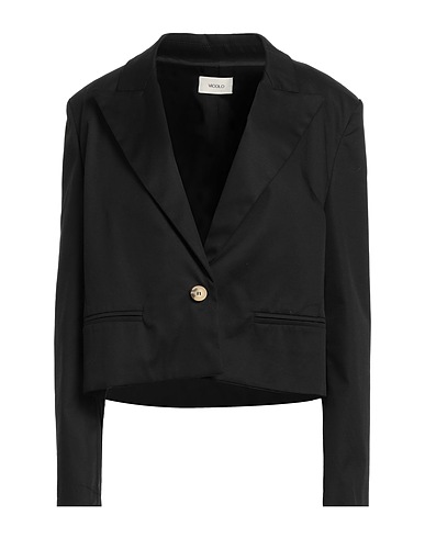 VICOLO Giacca Nero 97% Cotone, 3% Elastan