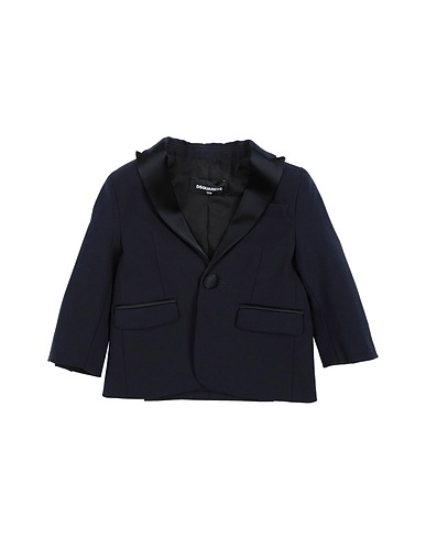 DSQUARED2 Blazer Midnight blue 95% Virgin Wool, 5% Elastane, Acetate, Nylon