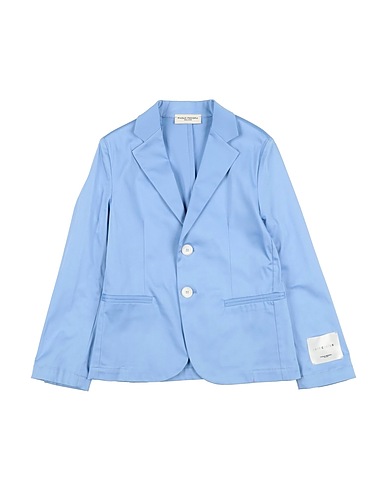 PAOLO PECORA Blazer Azzurro 98% Cotone, 2% Elastan