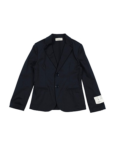 PAOLO PECORA Blazer Midnight blue 98% Cotton, 2% Elastane