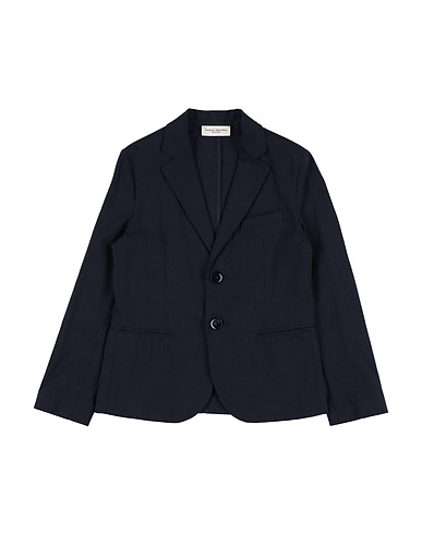 PAOLO PECORA Blazer Navy 98% Cotton, 2% Elastane