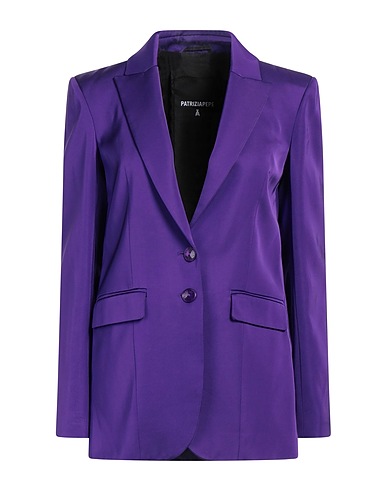 PATRIZIA PEPE Blazer Purple 100% Viscose, Polyester