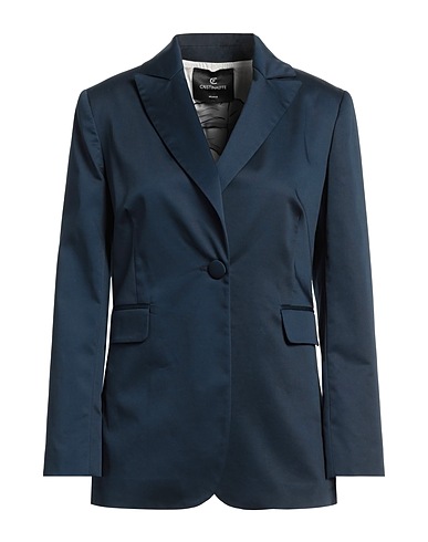 CRISTINAEFFE Giacca Blu notte 98% Cotone, 2% Elastan