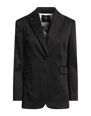 CRISTINAEFFE Blazer Black 98% Cotton, 2% Elastane