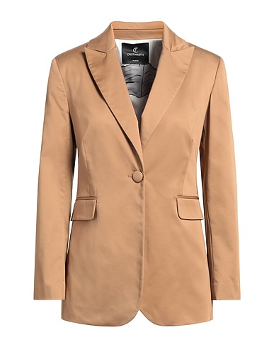 CRISTINAEFFE Blazer Sand 98% Cotton, 2% Elastane