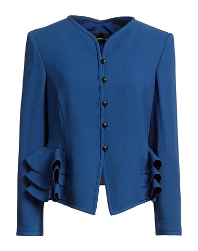 EMPORIO ARMANI Blazer Blue 54% Viscose, 46% Acetate, Polyester