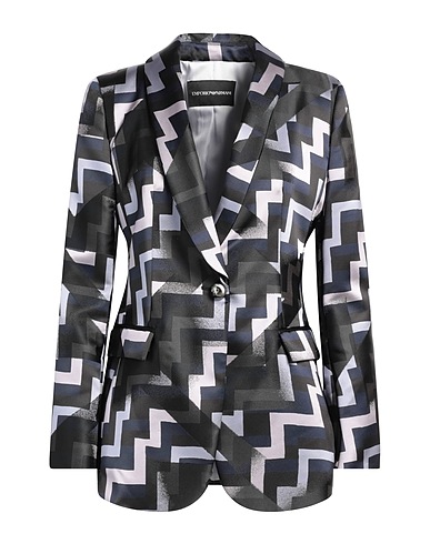 EMPORIO ARMANI Blazer Midnight blue 100% Polyester, Viscose, Cupro