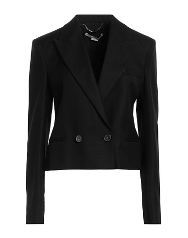 STELLA McCARTNEY テーラードジャケット ブラック レーヨン 100%