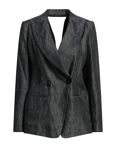EMPORIO ARMANI Blazer Navy 100% Linen