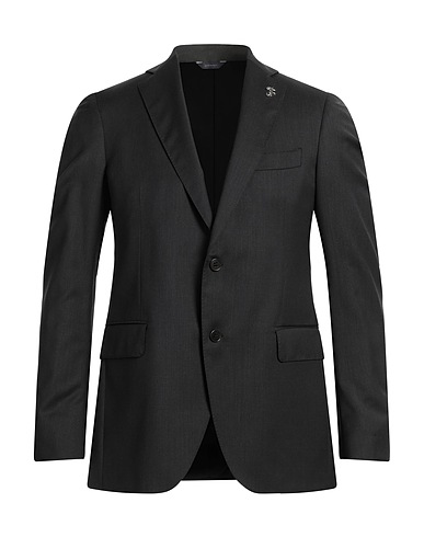 TOMBOLINI Blazer Midnight blue 100% Virgin Wool, Viscose