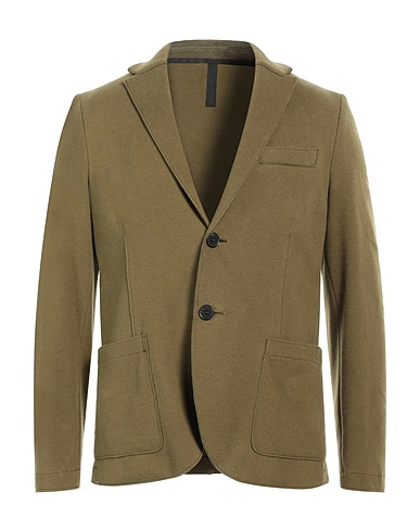 HARRIS WHARF LONDON Blazer Military green 47% Tencel™, 30% Polyamide, 20% Cotton, 3% Elastane