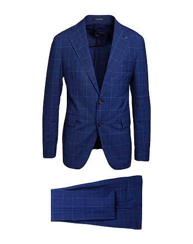 TAGLIATORE Suits Blue 100% Virgin Wool