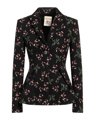 SEMICOUTURE Blazer Black 90% Polyester, 10% Elastane