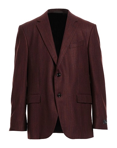 ZEGNA Blazer Burgundy 100% Cashmere