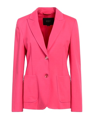 SEVENTY VENEZIA Blazer Fuchsia 52% Cotton, 40% Polyamide, 8% Elastane