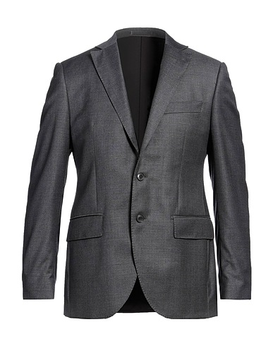 LUBIAM Blazer Charcoal 100% Virgin Wool