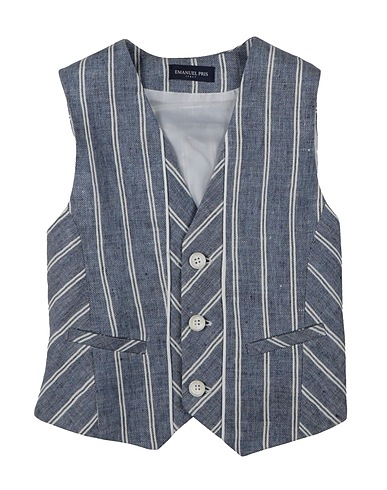 EMANUEL PRIS Waistcoat 100% Linen