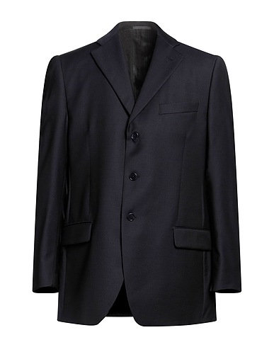 LUBIAM Blazer Midnight blue 100% Virgin Wool