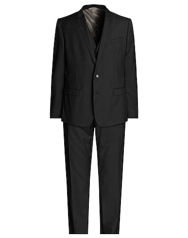 DOLCE&GABBANA Suits ANTRACITE 100% Virgin Wool