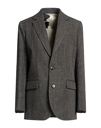 DSQUARED2 Blazer Khaki 50% Virgin Wool, 30% Linen, 20% Polyamide
