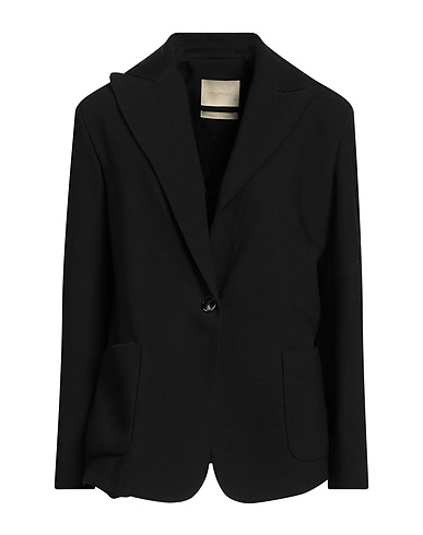 MOMONÍ Blazer Black 95% Viscose, 5% Polyamide