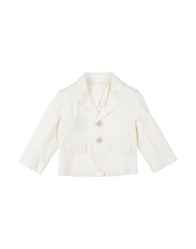 MANUELL & FRANK Blazer Ivory 55% Linen, 45% Viscose