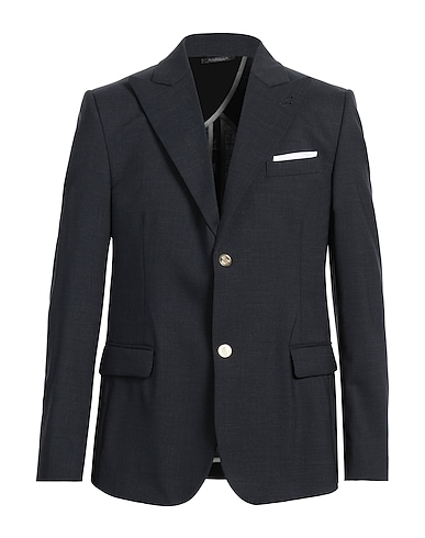 GREY DANIELE ALESSANDRINI テーラードジャケット チャコール ウール 55% / ポリエステル 41% / ポリウレタン 4%