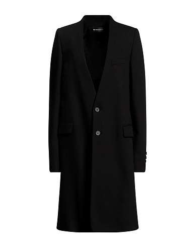 ANN DEMEULEMEESTER Full-length jacket Black 100% Viscose