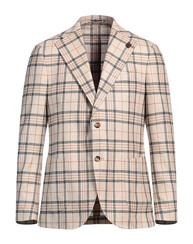 LARDINI Blazer Beige 100% Lana