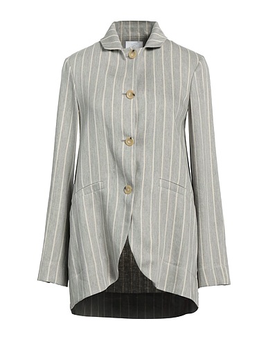 ELEVENTY Blazer Grey 90% Linen, 10% Elastane