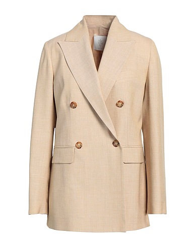 ELEVENTY Giacca Beige 71% Lana, 15% Seta, 14% Lino