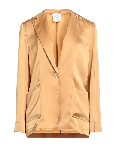 ELEVENTY Giacca Cammello 60% Triacetato, 40% Cupro