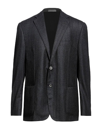 CORNELIANI Blazer Charcoal 100% Virgin Wool