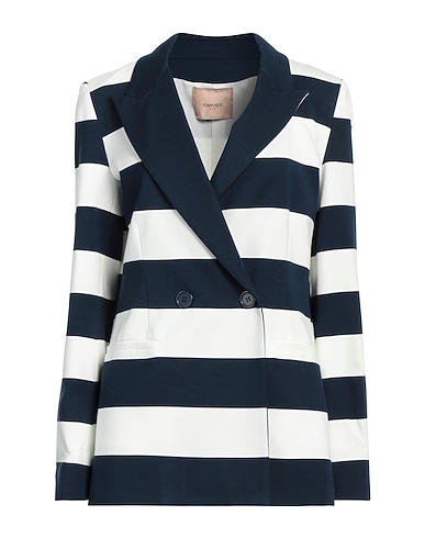 TWINSET テーラードジャケット レーヨン 72% / ナイロン 23% / ポリウレタン 5%