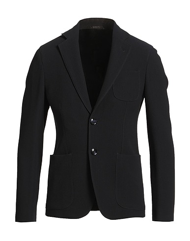 GIORGIO ARMANI Blazer Midnight blue 98% Virgin Wool, 2% Elastane