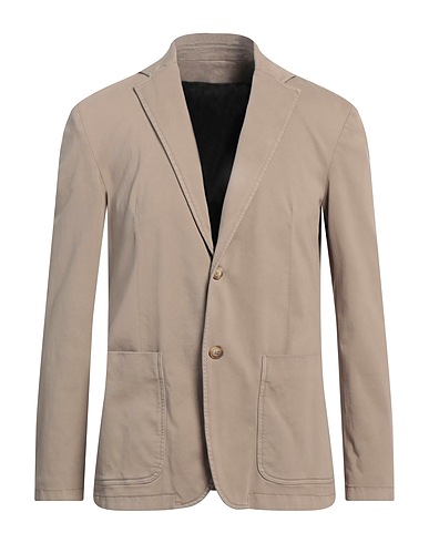 DONDUP Blazer Beige 88% Cotton, 10% Polyester, 2% Elastane