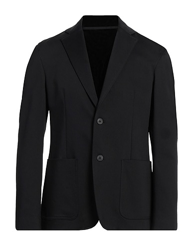 DONDUP Blazer Nero 71% Cotone, 26% Poliammide, 3% Elastan