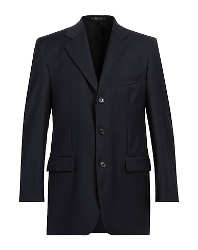 LUBIAM Blazer Midnight blue 100% Virgin Wool