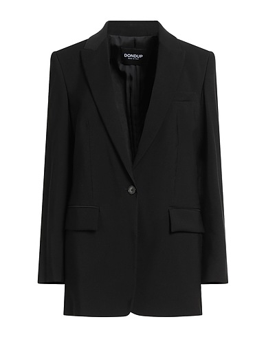 DONDUP Giacca Nero 90% Viscosa, 10% Poliestere
