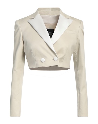 COSTUME NATIONAL Blazer Beige 98% Cotton, 2% Elastane